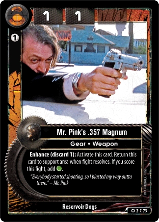 Mr. Pink's .357 Magnum Mr. Pink's .357 Magnum