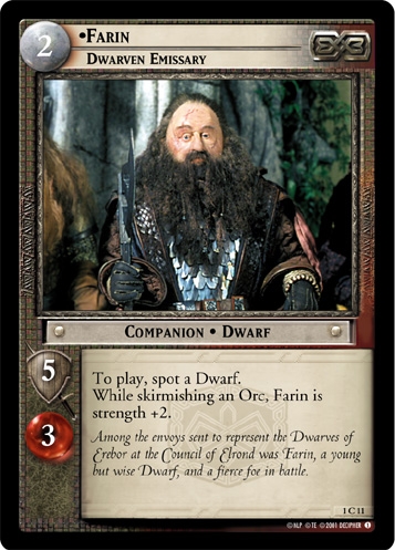 Farin, Dwarven Emissary Farin, Dwarven Emissary