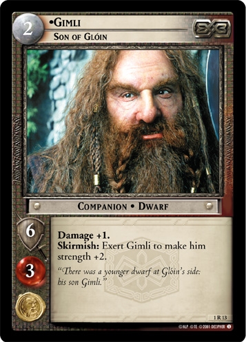 Gimli, Son of Glóin Gimli, Son of Glóin