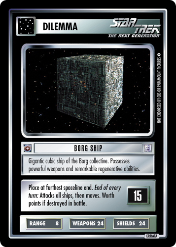 Borg Ship (Errata version) Borg Ship