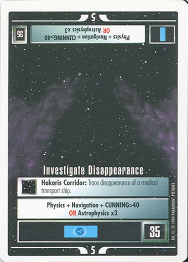 Investigate Disappearance Investigate Disappearance
