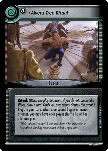 Alvera Tree Ritual (Errata version) Alvera Tree Ritual